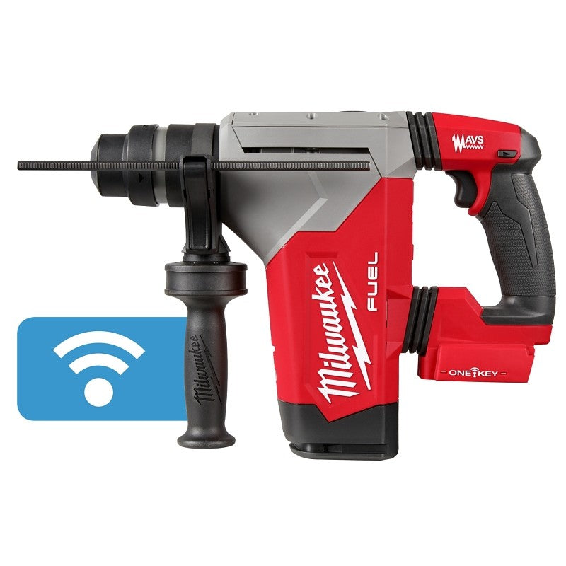 Milwaukee 2915-20 Rotary Hammer, Tool Only, 18 V, 6 Ah, 1-1/8 in Chuck, SDS Plus Chuck, 4600 bpm , 800 rpm Speed