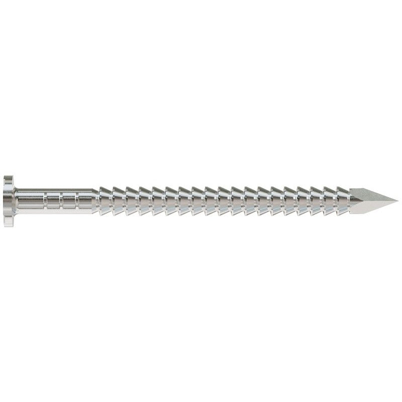 Simpson Strong-Tie S3SND5 Wood Siding Nail, 3D, 1-1/4 in L, Stainless Steel, Full Round Head, Annular Ring Shank, 5 lb