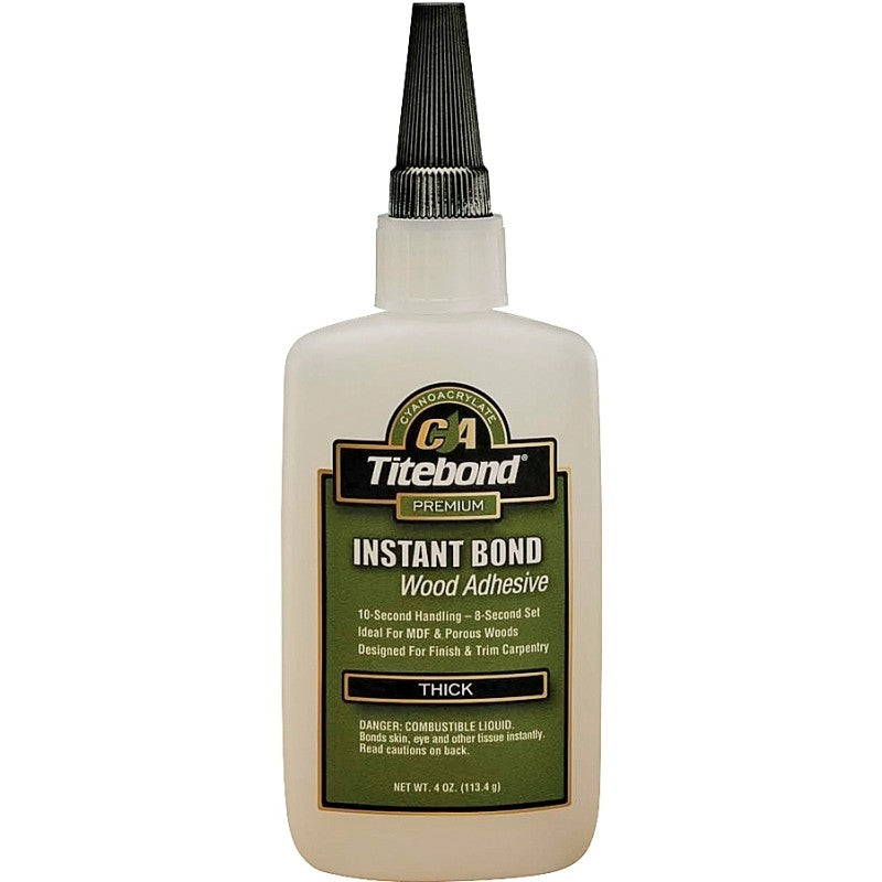 Titebond 6222 Glue, Clear, 4 oz, Bottle, 1.11 Specific Gravity