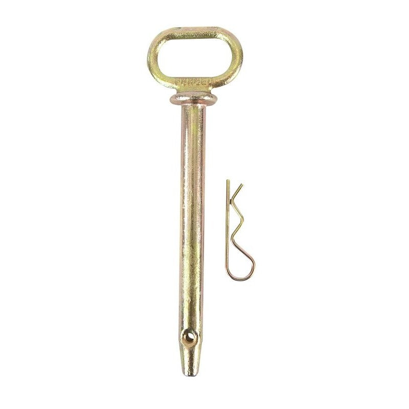 Koch 4010423 Hitch Pin, 3/4 in Dia Pin, 6-1/4 in L Usable, 5 Grade, Steel, Big Orange Painted