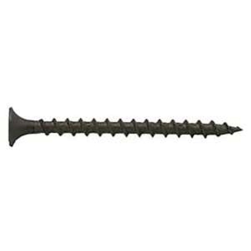 Orgill Bulk Nails 93430 Screw, #8 Thread, 3 in L, Twinfast Thread, Bugle Head, Phillips Drive, Sharp Point, Phosphate