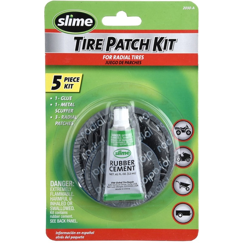 Slime 2030-A Tire Patch Kit (Pack of 6)