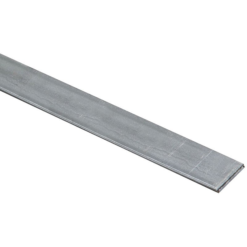 National Hardware 4015BC Series N179-994 Flat Stock, 3/4 in W, 48 in L, 0.12 in Thick, Steel, Galvanized, G40 Grade