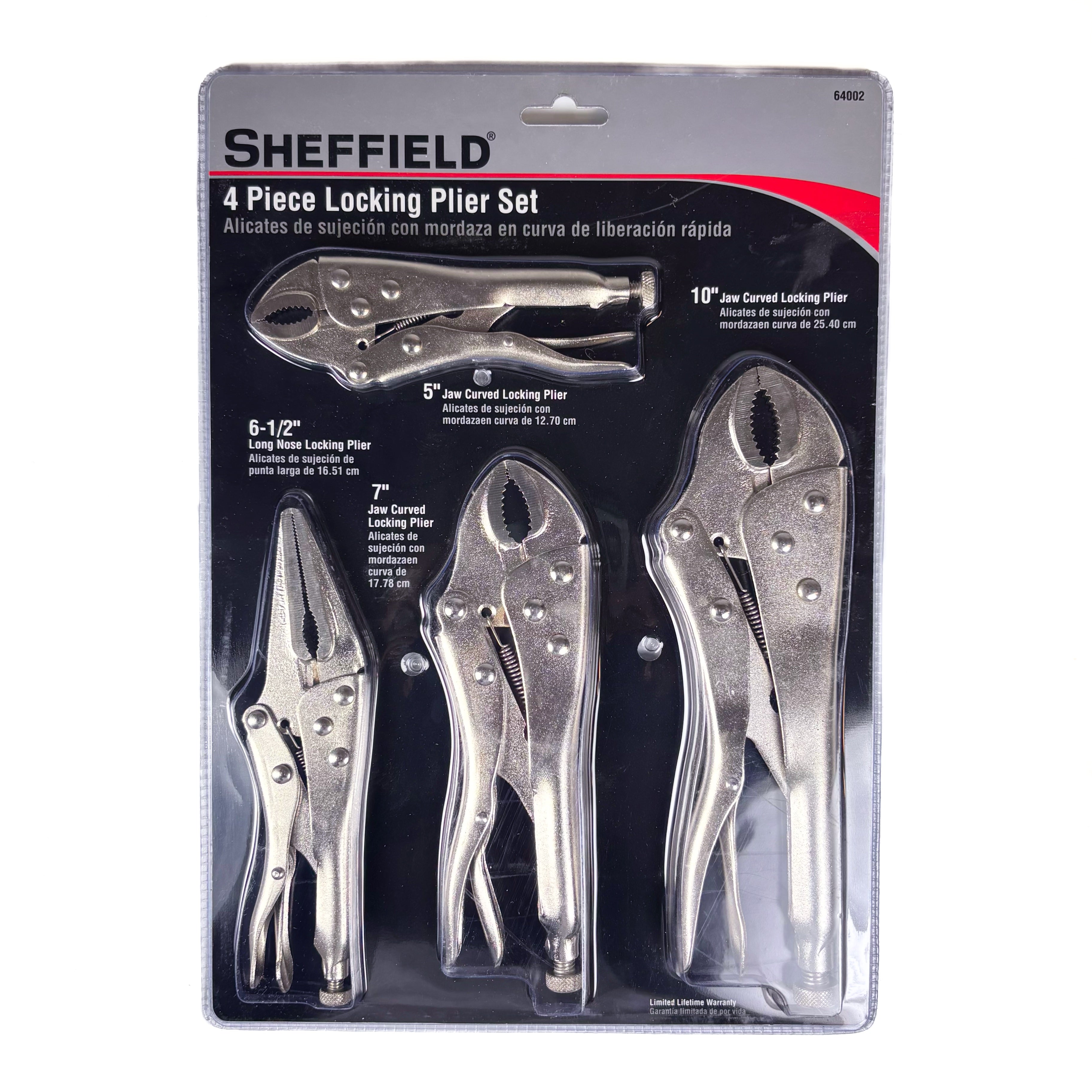 Hi Quality Drop Forged 4 Piece Locking Pliers Set