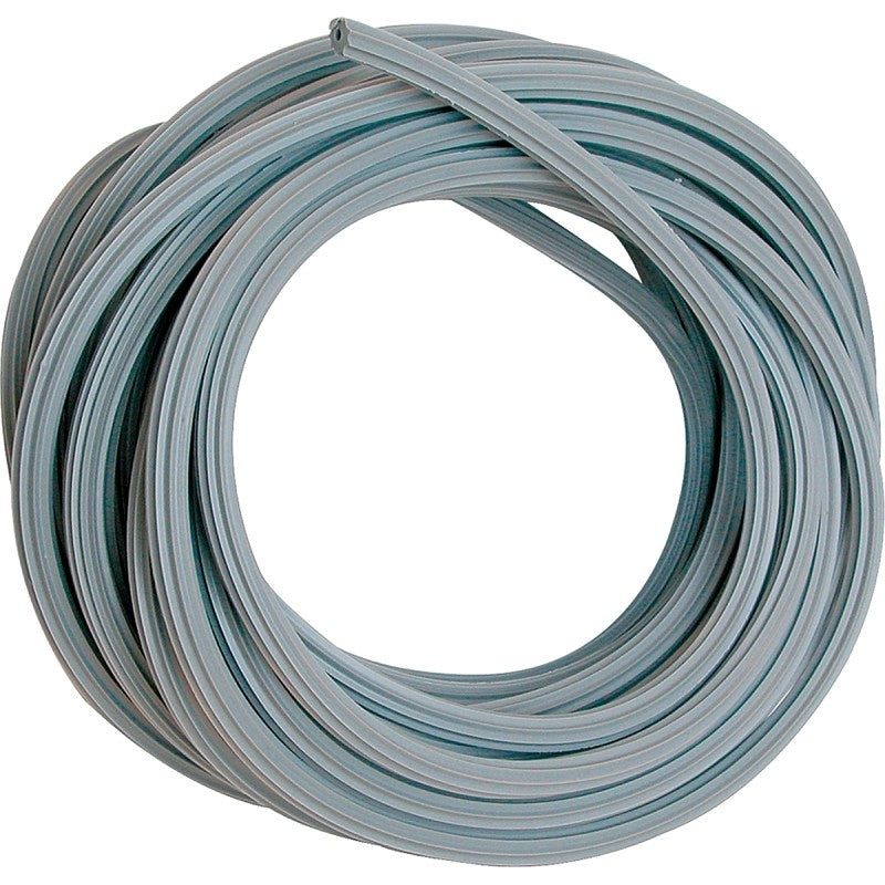 Make-2-Fit P 7661 Screen Retainer Spline, 0.140 in D, 250 ft L, Vinyl, Gray, Round