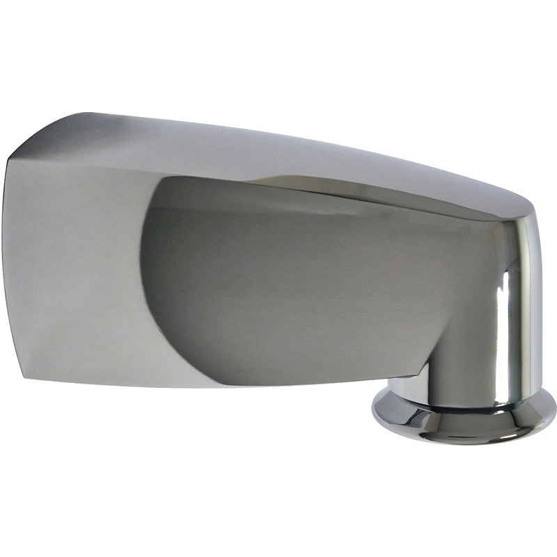 Danco 10766 Tub Spout, 6 in L, 3-3/4 in W, 3.53 in H, Metal, Chrome Plated