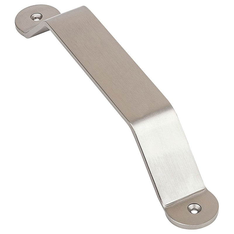National Hardware N187-012 Bar Pull, 10 in H, Steel, Satin Nickel