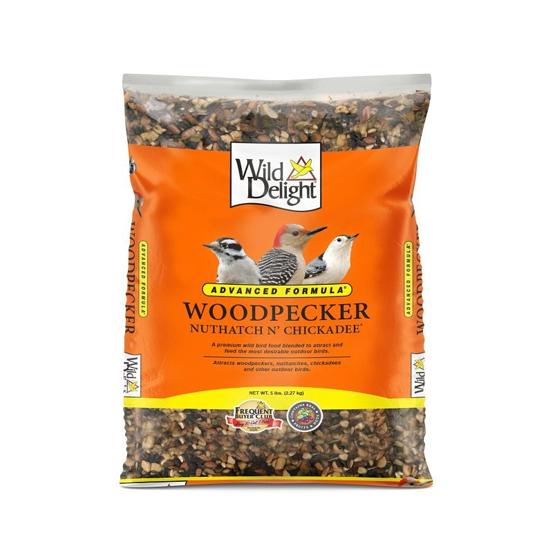 Wild Delight 364050 Bird Food, 5 lb Bag, Ingredients: Artificial Flavor, Ascorbic Acid (Vitamin C)