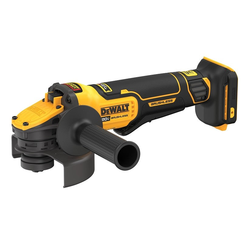 DEWALT DCG416B Brushless Paddle Switch Angle Grinder with Flexvolt Advantage, Tool Only, 20 V, 5/8-11 Spindle