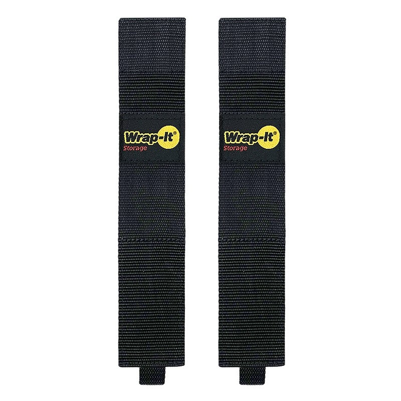 Wrap-It Storage 102-TWIN-16BL Heavy-Duty Twin Strap, 2 in W, 16 in L, Polypropylene, Blue