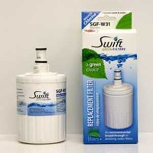 Swift Green Filters SGF-W31 Refrigerator Water Filter, 0.5 gpm, For 8171413 Whirlpool Refrigerator Water Filter