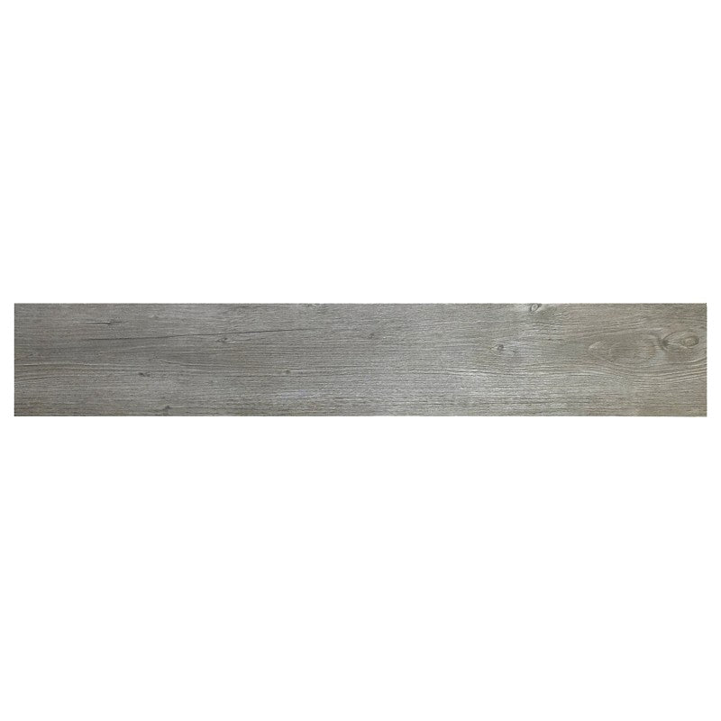 ProSource CLG01 Vinyl Plank Tile, 36 in L Tile, 6 in W Tile, Square Edge, Gray