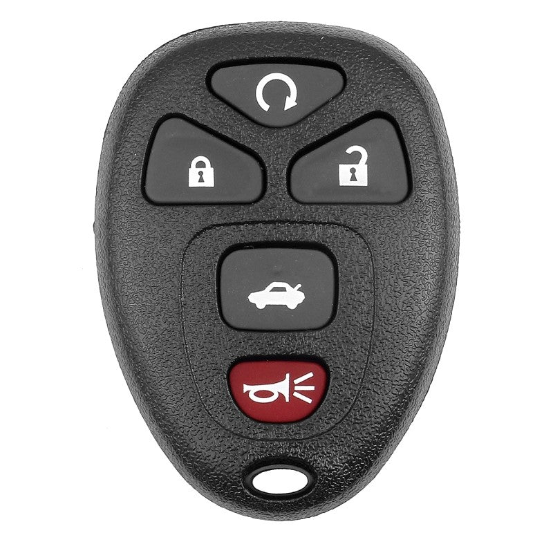 Hy-Ko 19GM805S Fob Shell, For: General Motors Vehicles, 5-Button, 3-3/4 in L x 2 in W x 3/4 in D Dimensions
