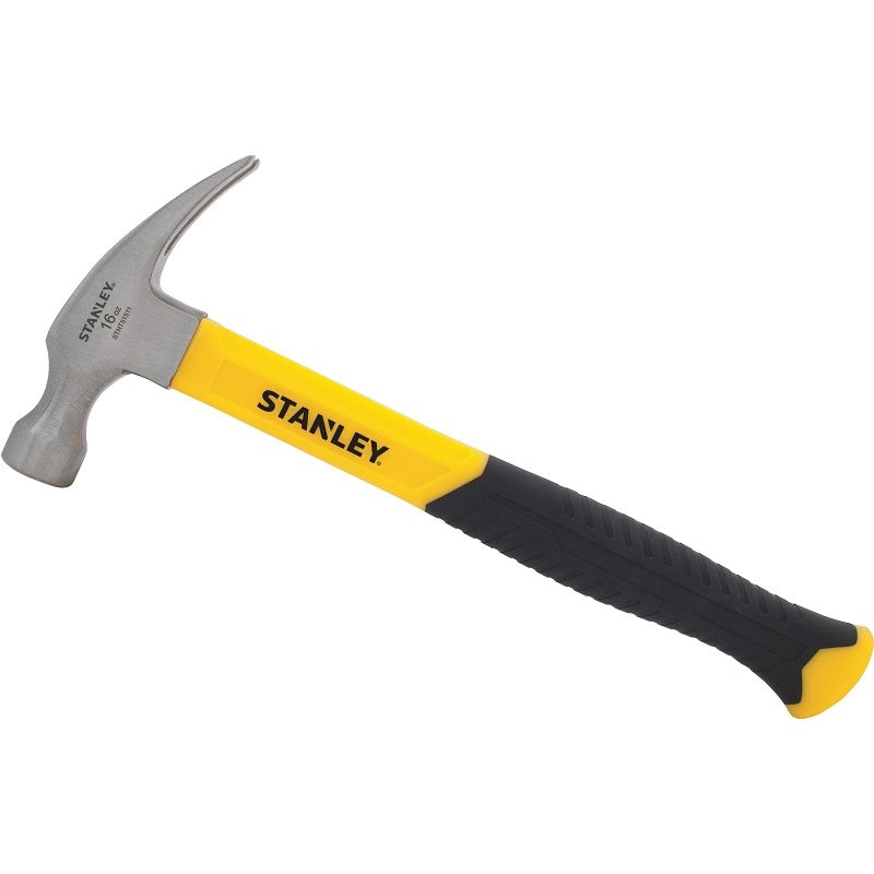 STANLEY STHT51511 Nail Hammer, 16 oz Head, Smooth Head, HCS Head, 12-3/4 in OAL