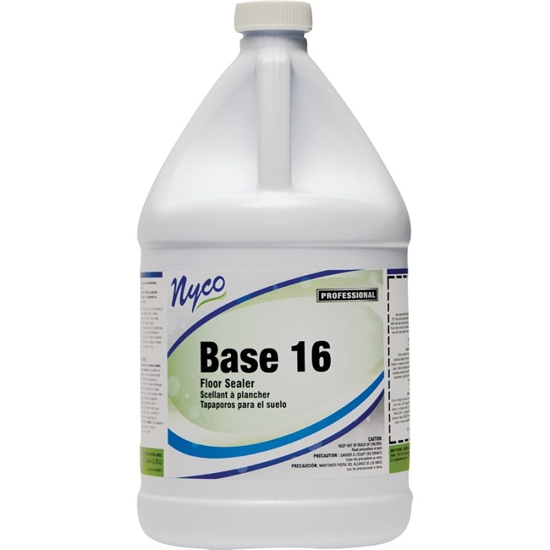 nyco NL140-G4 Floor Sealer, Opaque White, 128 oz Pail (Pack of 4)