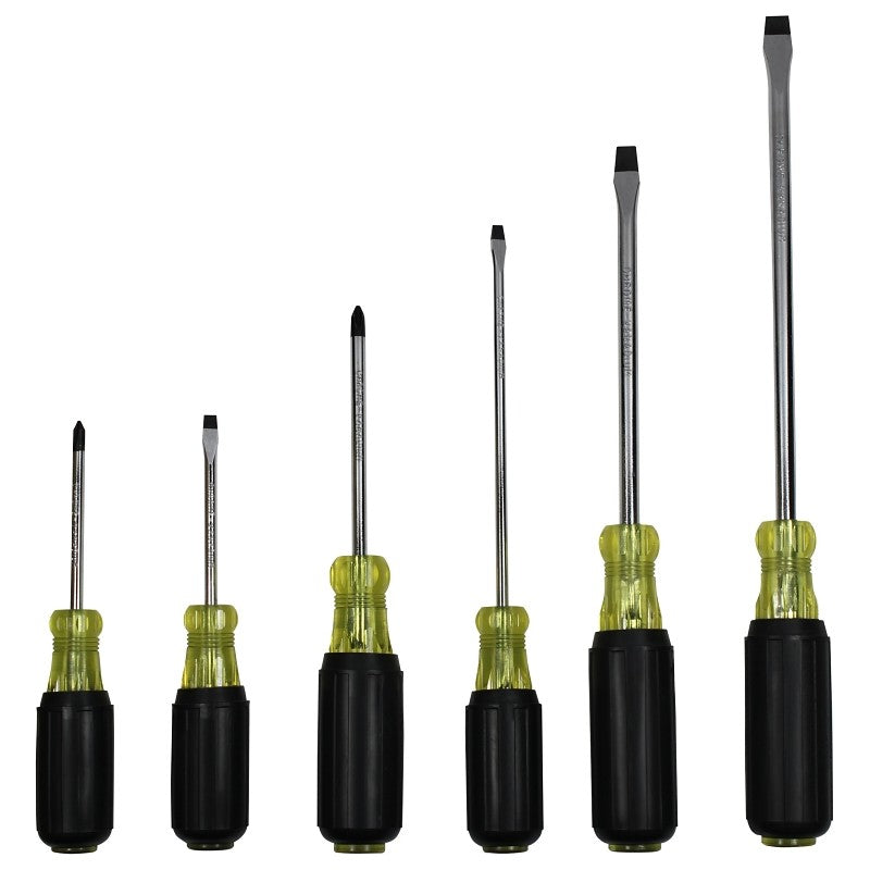 Vulcan SD-SET-PVC Screwdriver, 6-Piece, Yellow (Handle)