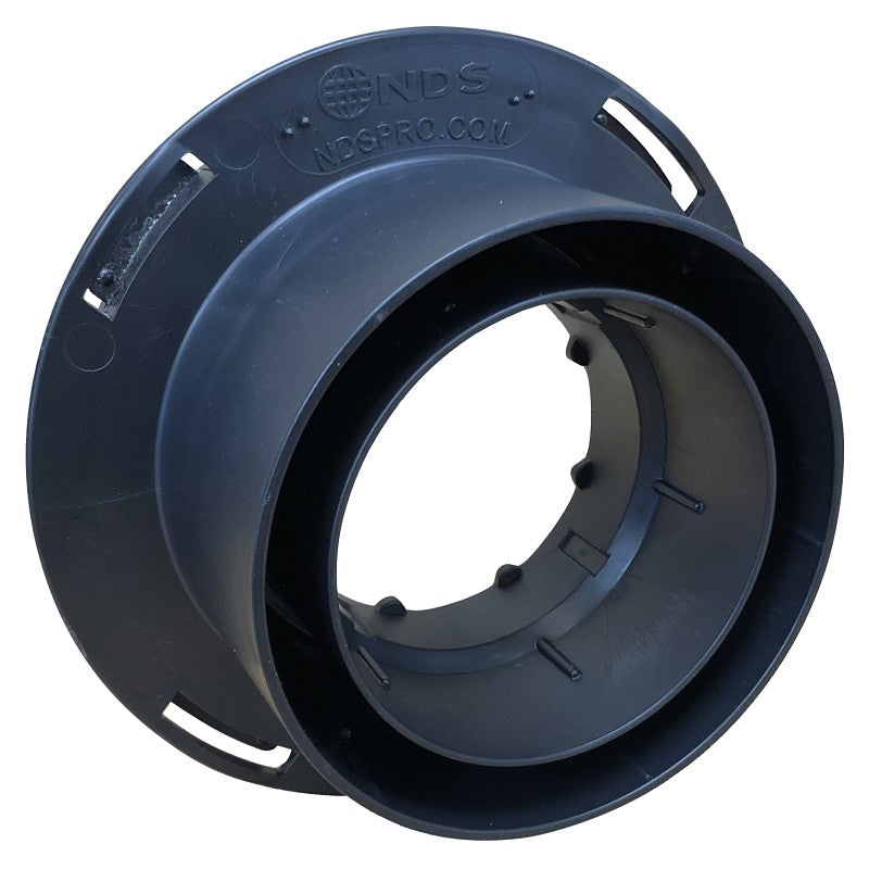 NDS 1243 Universal Locking Outlet, 2-1/4 in H Dimensions, Styrene, Black