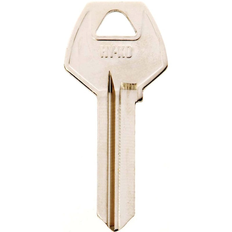Hy-Ko 11010CO91 Key Blank, Brass, Nickel, For: Corbin Russwin Cabinet, House Locks and Padlocks, CO91 Key Number (Pack of 10)