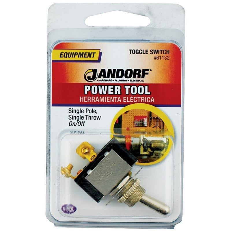 Jandorf 61132 Switch, 10/20 A, 125/277 V, SPST, Screw Terminal
