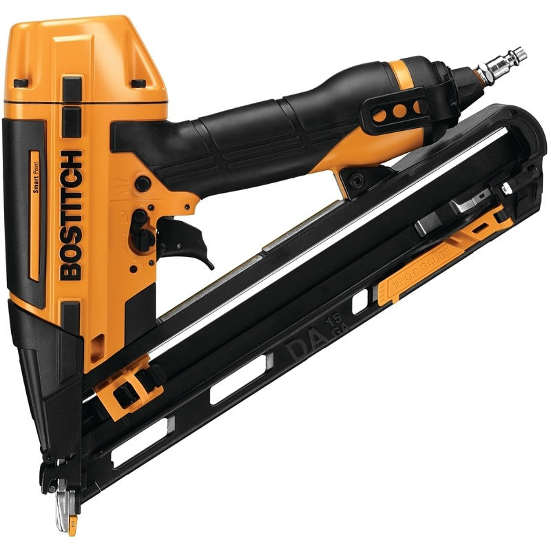 Bostitch BTFP72155 Finish Nailer Kit, 12.8 in L x 3.8 in W x 12.1 in H Dimensions, 100 Magazine, Glue Collation