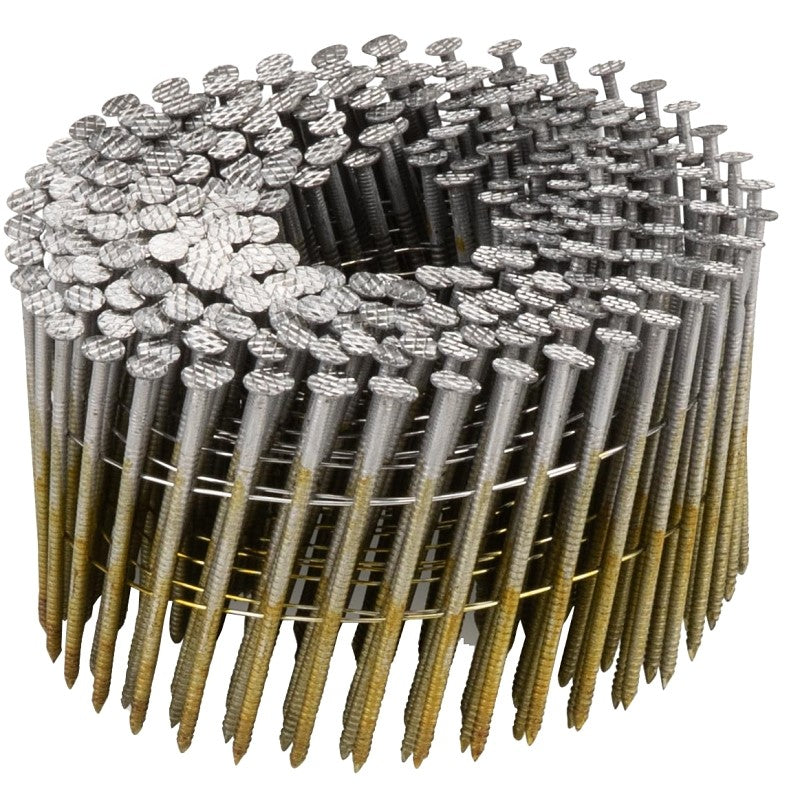 ProFIT 0640151S Collated Nail, 2-1/2 in L, 316 Stainless Steel, Round Head, Ring Shank