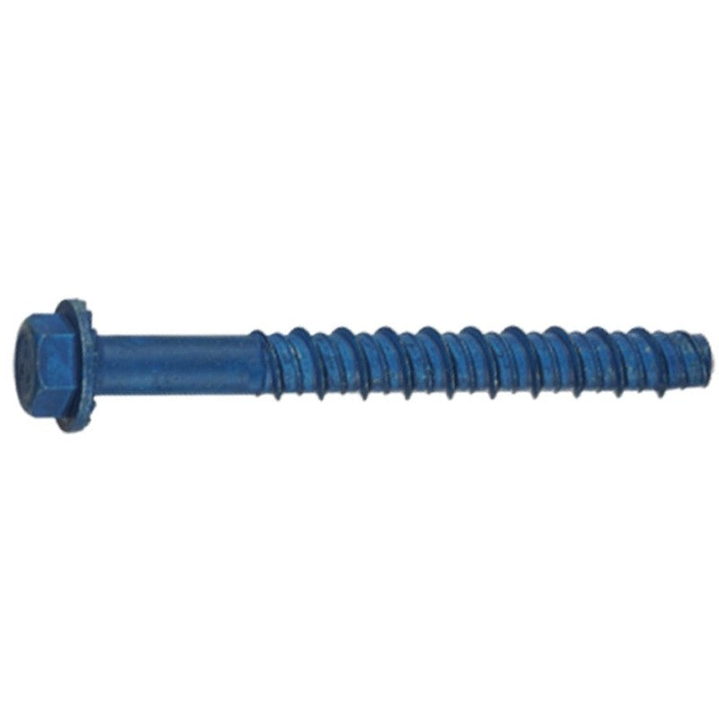 Tapcon 24293 Screw Anchor, Hex Drive, Steel, Metallic, 15 PK