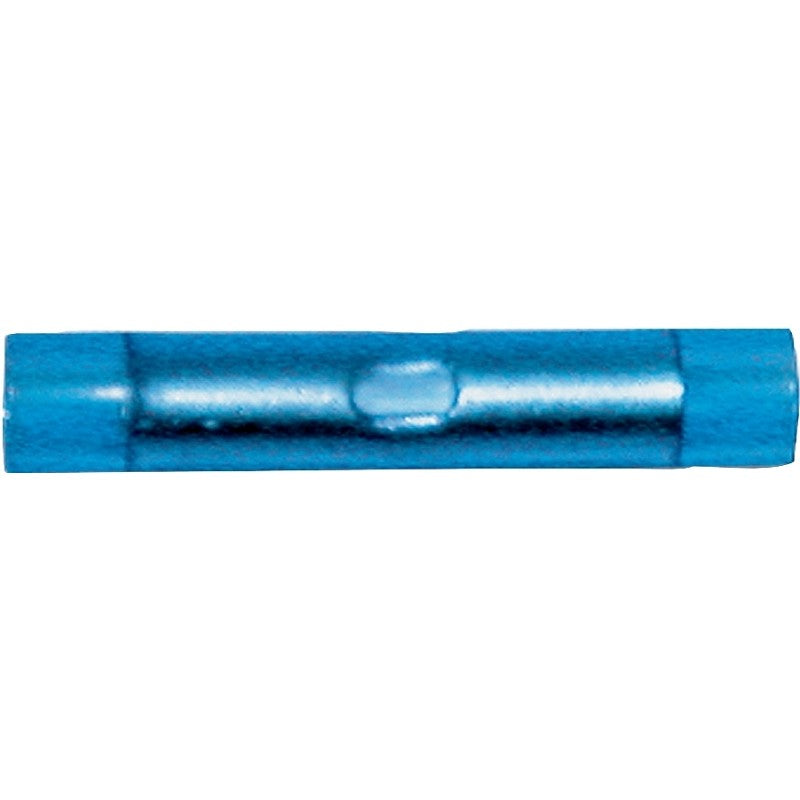Calterm 65507 Butt Splice Connector, 600 V, Blue