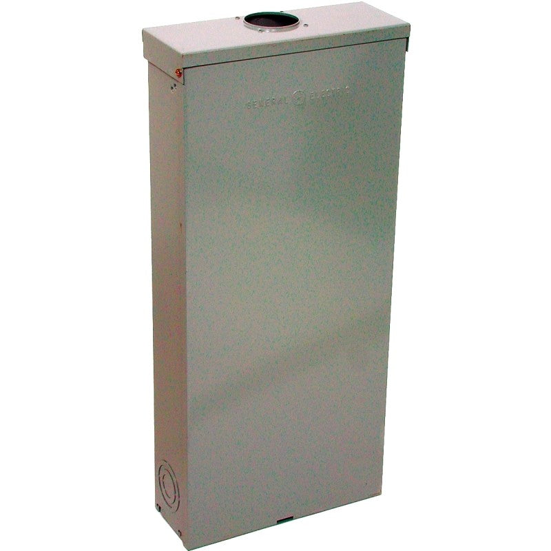 GE TM820RCUFLP Load Center, 1-Pole, 200 A, 16-Circuit, NEMA 3R Enclosure, Plug