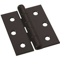 Screen & Storm Door Hinge 3 By 2-1/2 Inch Black on Steel 1 Pack
