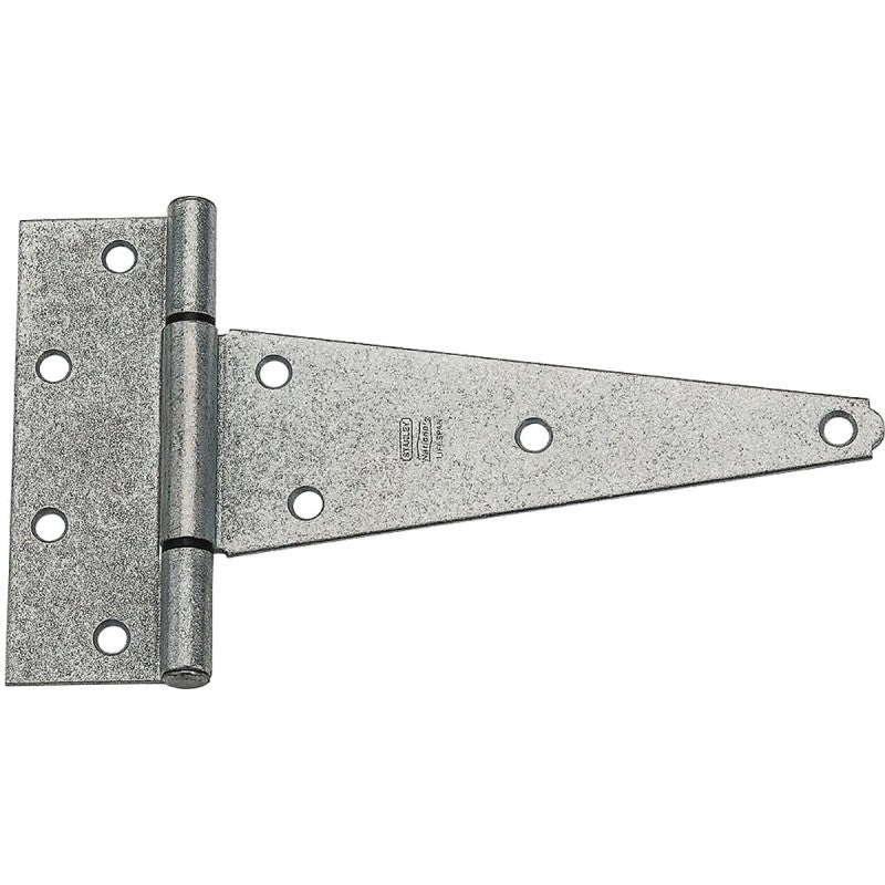 National Hardware N129-494 T-Hinge, 5-1/2 in H Dimensions, Galvanized Steel
