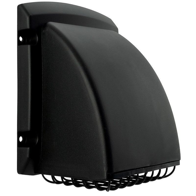 Dundas Jafine ProMax PROFESSIONAL Series PMH4BLKXZ Exhaust Hood, Plastic Hood, Black Hood, 4 in Duct