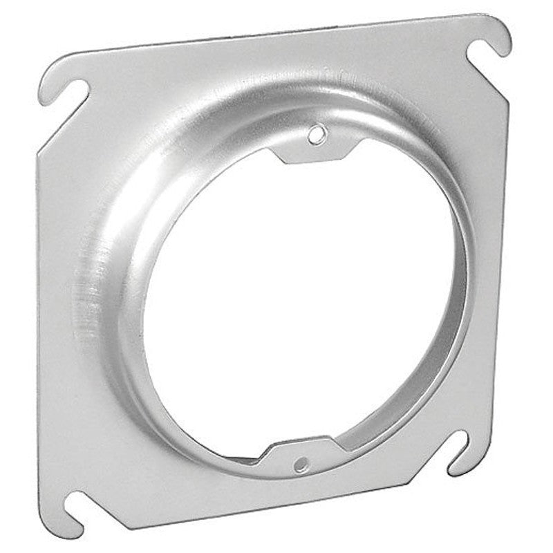 Southwire 52C3-5/8-UPC Fixture Ring, 4 in L, Square, Steel, Silver, Galvanized