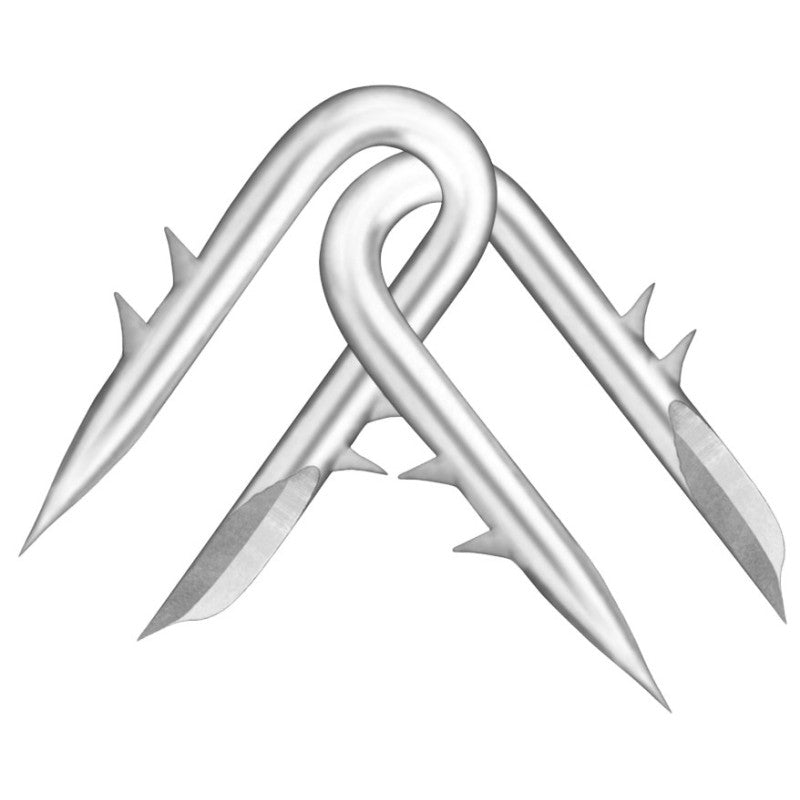 Rangemaster 7475 Series Fence Lock Staple, 1-3/4 in L, Galvanized, 8 ga