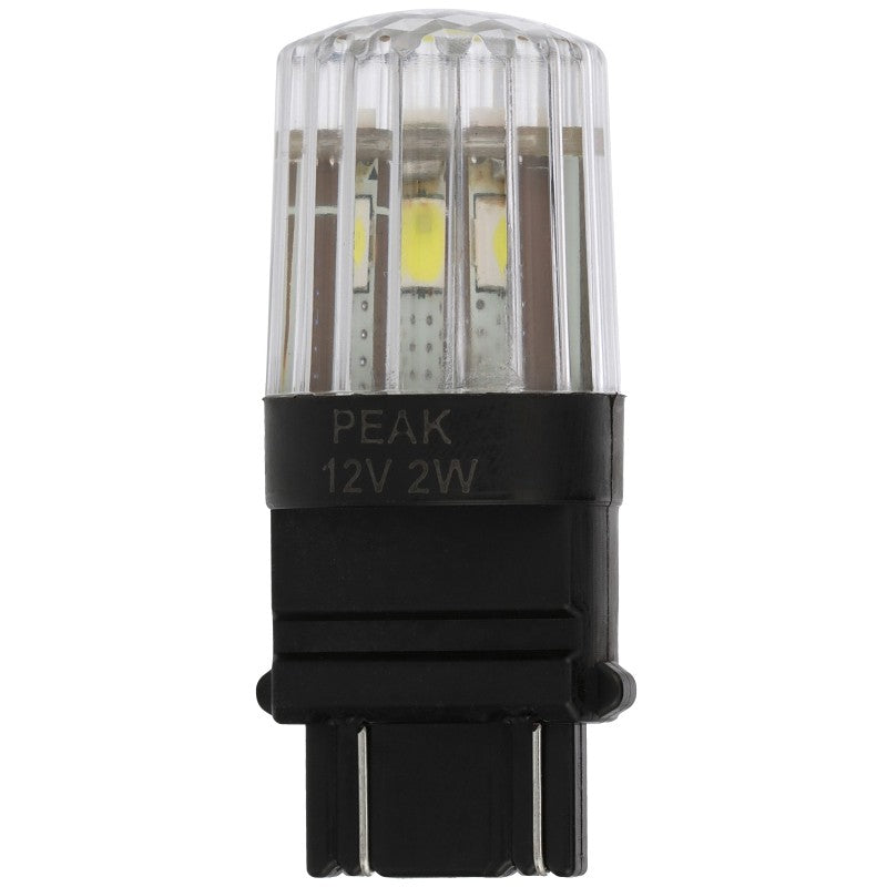 Eiko 3157-BP Lamp, 400 Lumens, 12.8/14 V, S8 Lamp, Polymer Wedge