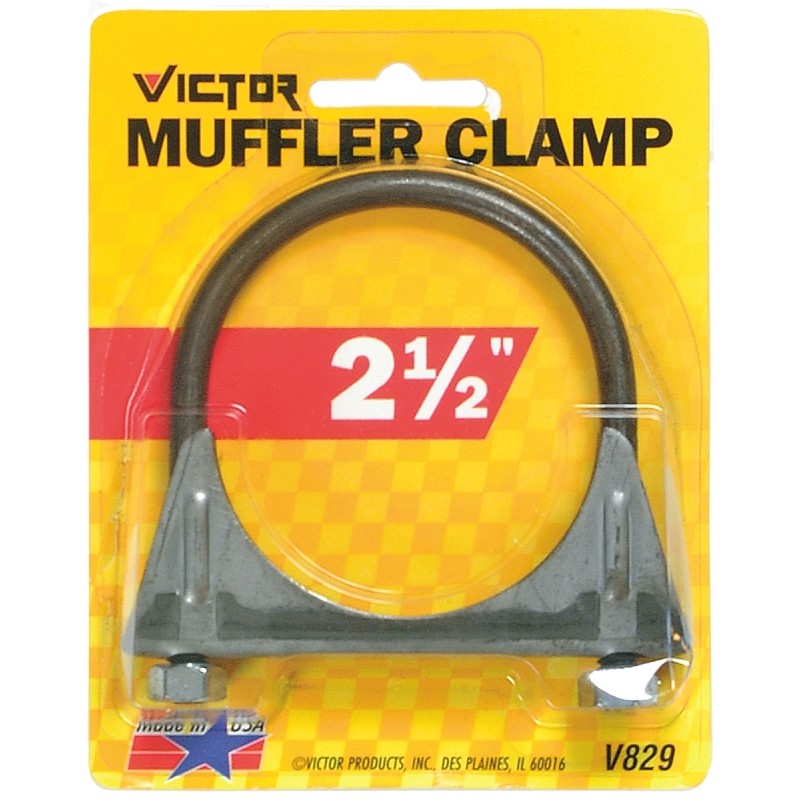 Genuine Victor 22-5-00829-8 Muffler Clamp, Steel, 2-1/2 in Dia Dimensions