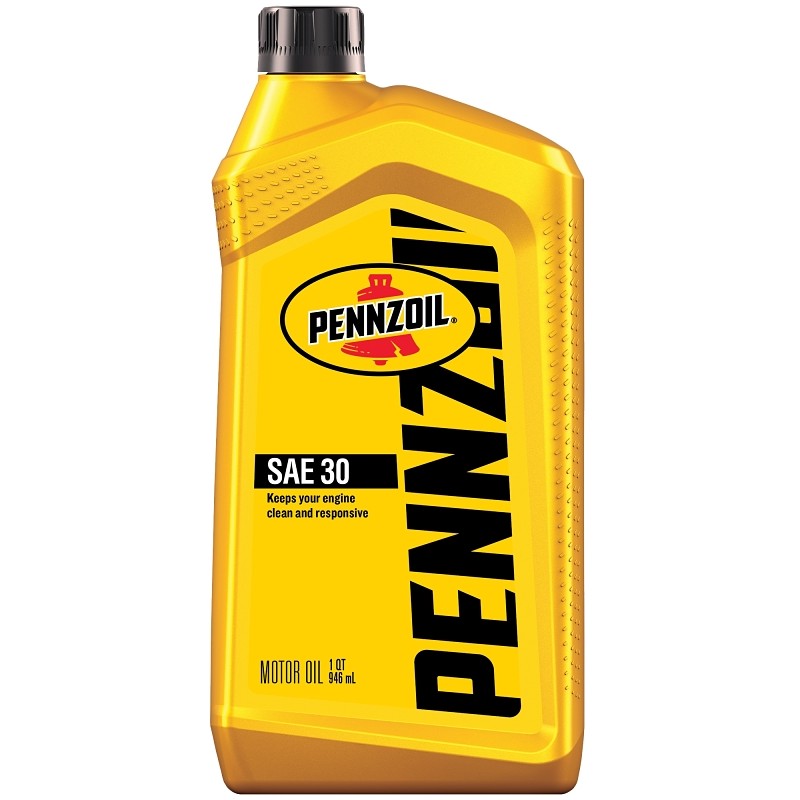 Pennzoil 550034991/3539 Motor Oil, 30WT, 1 qt Bottle (Pack of 6)