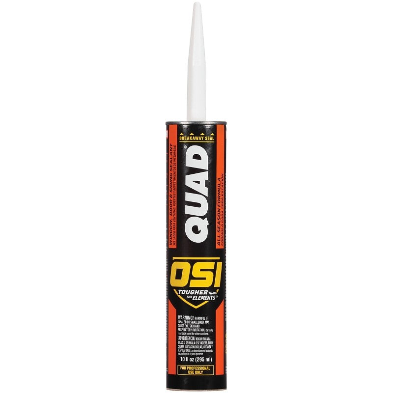 OSI 1637200 Advanced Formula Sealant, Clay 333, 7 days Curing, 20 to 100 deg F, 10 oz Cartridge (Pack of 12)