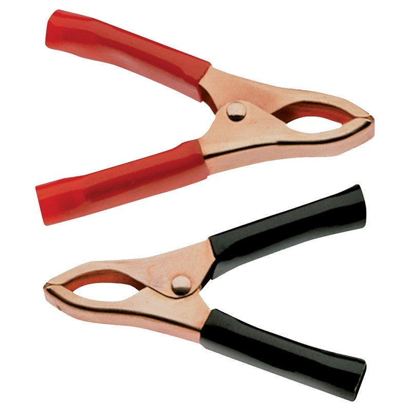 Gardner Bender 14-630 Battery Clamp, 6-1/4 in, 15/16 in Jaw Opening, Black/Red