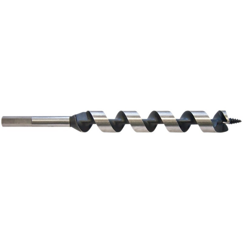 Vulcan 227801OR Auger Drill Bit, 3/8 in Dia, Spiral Flute, 1-Flute, Hex Shank