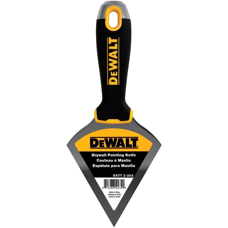 DEWALT DXTT-2-202 Pointed Knife, 3-1/2 in W Blade, Stainless Steel Blade, Precision Ground Blade, Nylon Handle (Pack of 4)