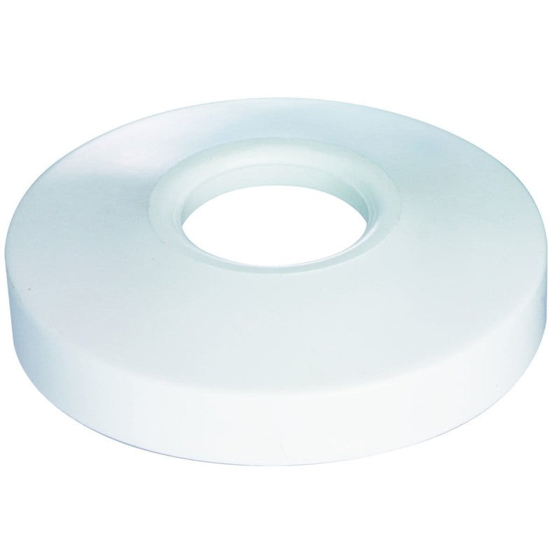 Plumb Pak PP803-01 Bath Flange, 3-1/2 in OD, For: 3/4 in Pipes, Plastic, White