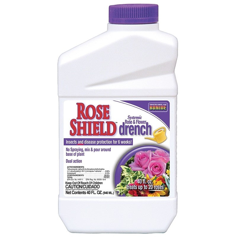 Bonide Rose Shield 947 Systemic Drench Insecticide, 40 oz