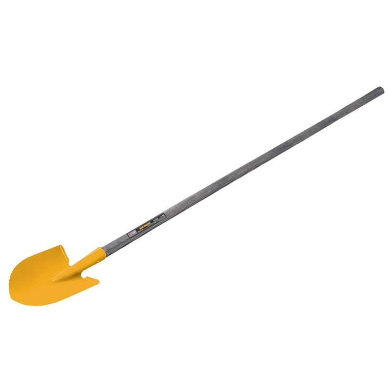 True Temper KSM Kid's Shovel, 8-1/2 in W Blade, Steel Blade, Hardwood Handle, 36 in L Handle