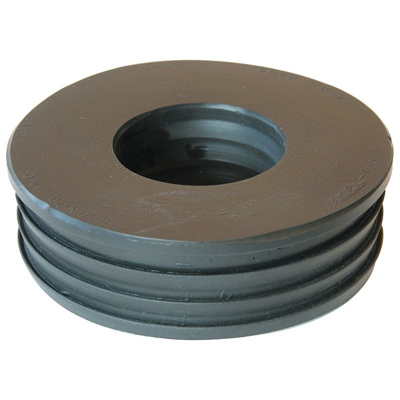 Fernco P44U-205 Flexible Compression Donut, For: Sewer Pipe Joints and DWV Connections Such as Sockets, Hubs
