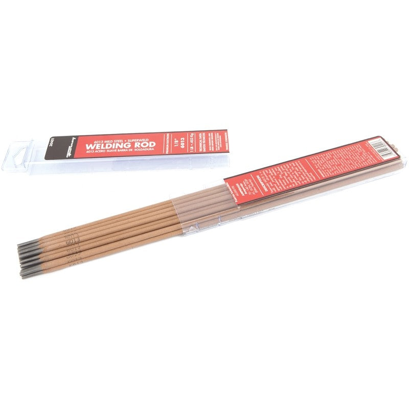 Forney 30401 Stick Electrode, 83000 psi Tensile Strength, Applicable Materials: Mild Steel, 14 in L