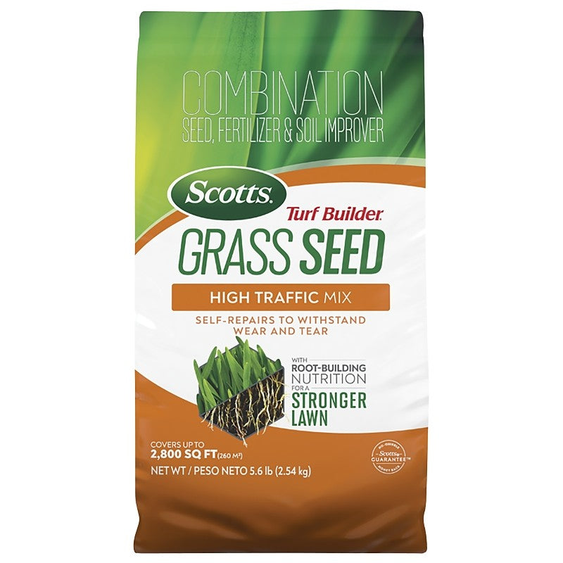 Scotts Turf Builder 18045 Grass Seed, 5.6 lb Bag