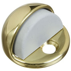 Low Rise Dome Floor Mount Door Stop Bright Brass (POS)