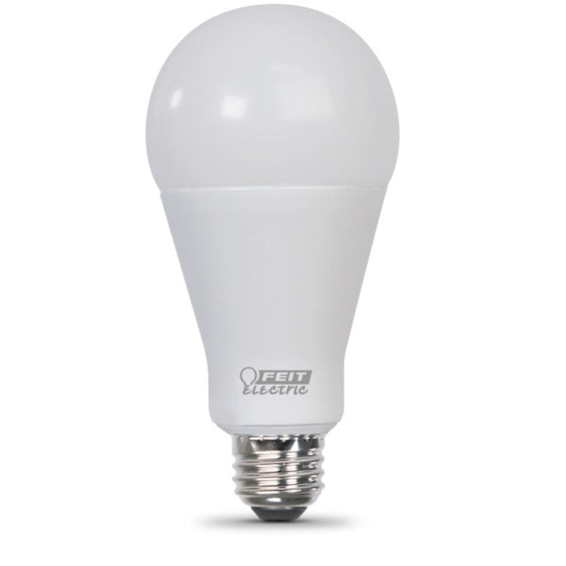 Feit Electric OM200/830/LED LED Bulb, General Purpose, A21 Lamp, 200 W Equivalent, E26 Lamp Base, Bright White Light
