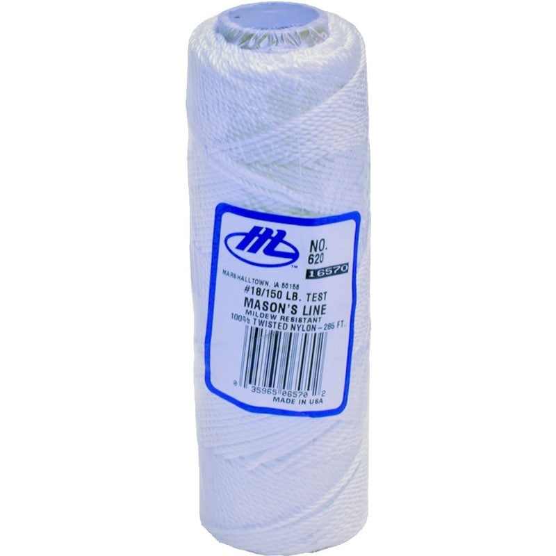 Marshalltown 620 Mason Line, 285 ft L Line, White Line