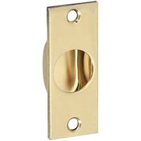 Door Edge Finger Grip Pull Brass Finish